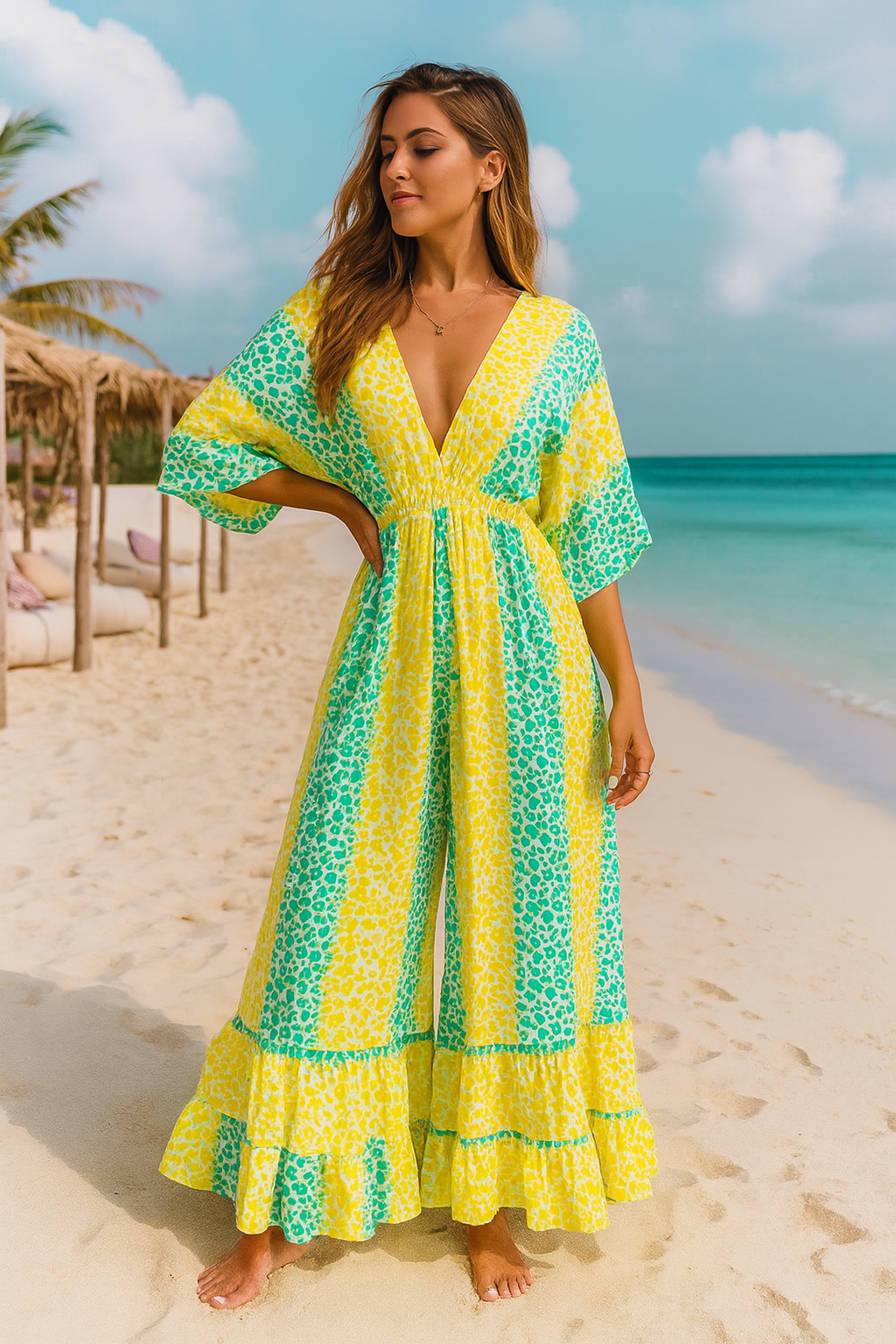 Bella™ | Elegant Jumpsuit med Leopardmönster