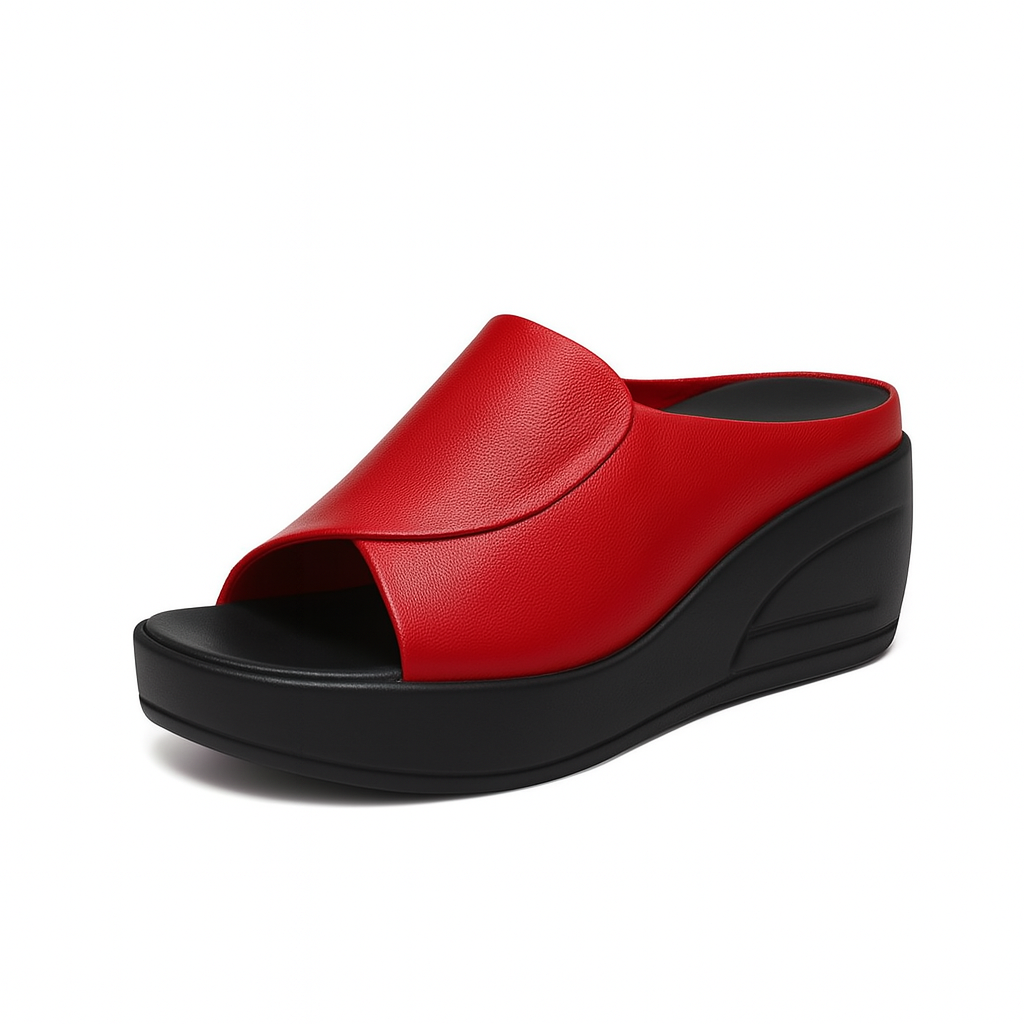 Sara™ | Ortopedisk slip-in sandal med kilklack