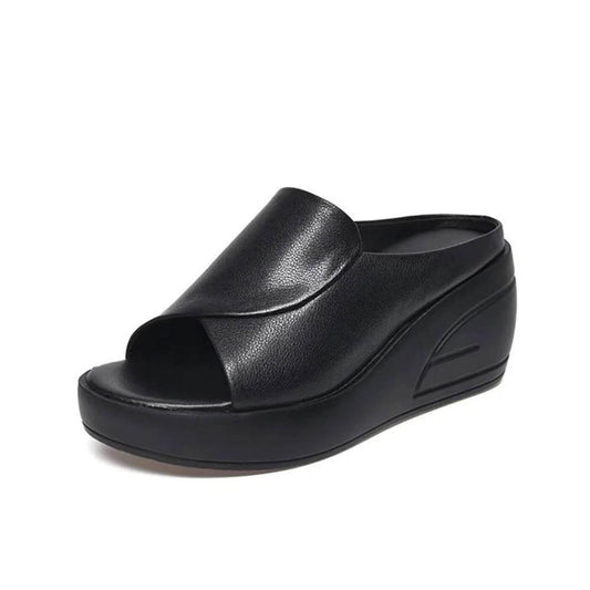 Sara™ | Ortopedisk slip-in sandal med kilklack