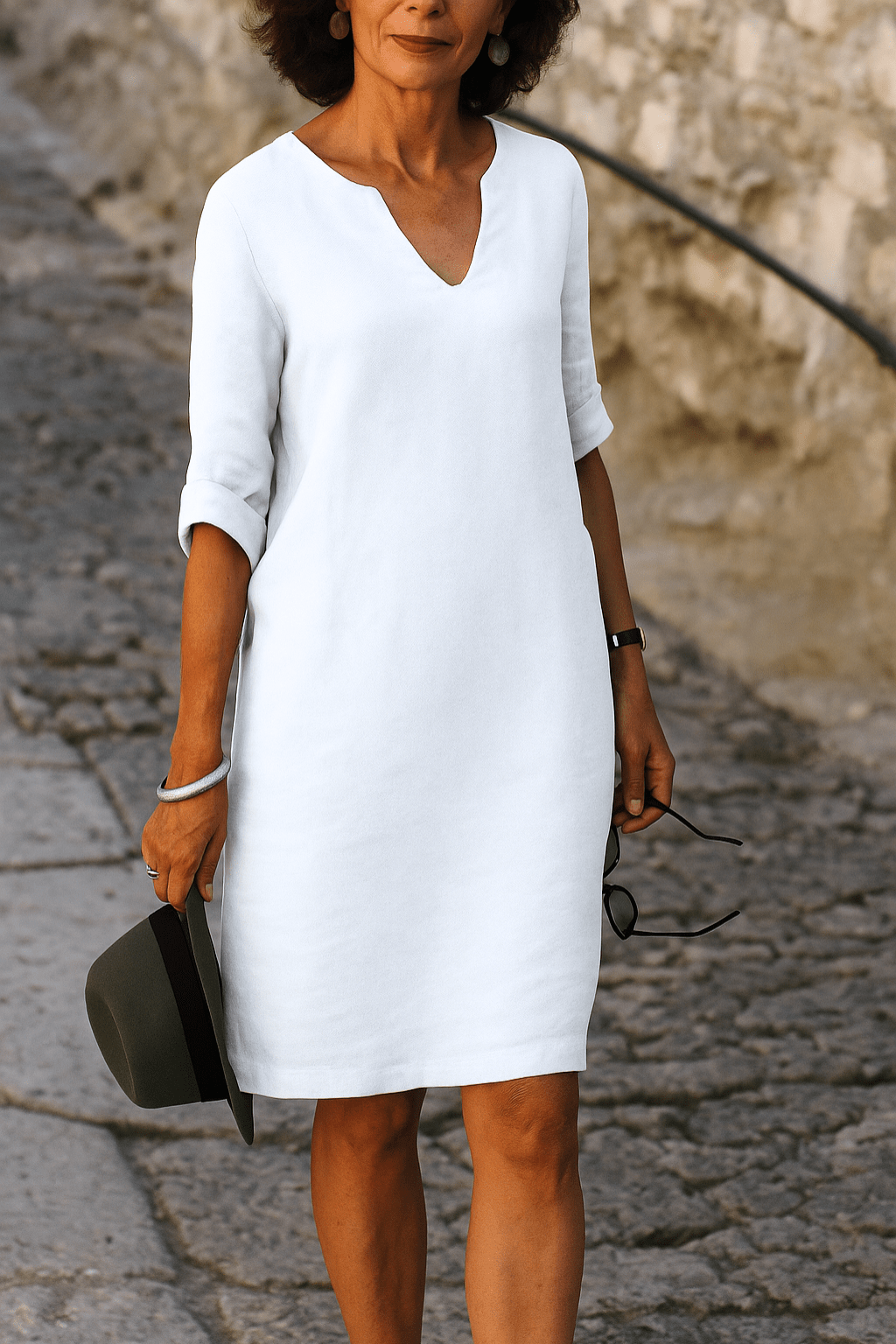 Bella™ | Elegant klänning med V-ringning