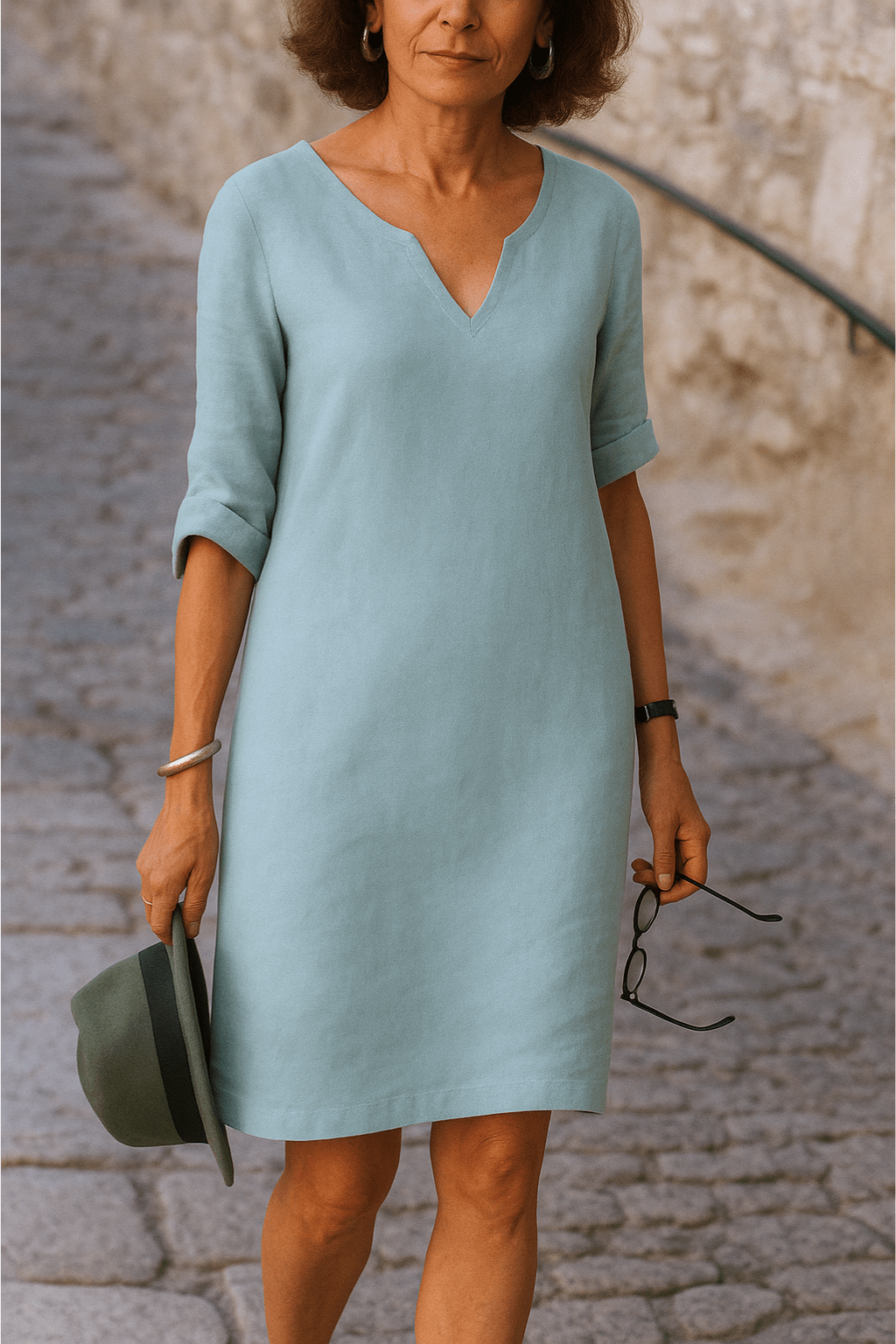 Bella™ | Elegant klänning med V-ringning